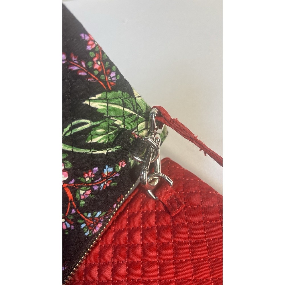 Vera Bradley Winter Berry Custom Two Iconic Crossbody Bags Wristlet 3-Way RDID - Picture 6 of 10